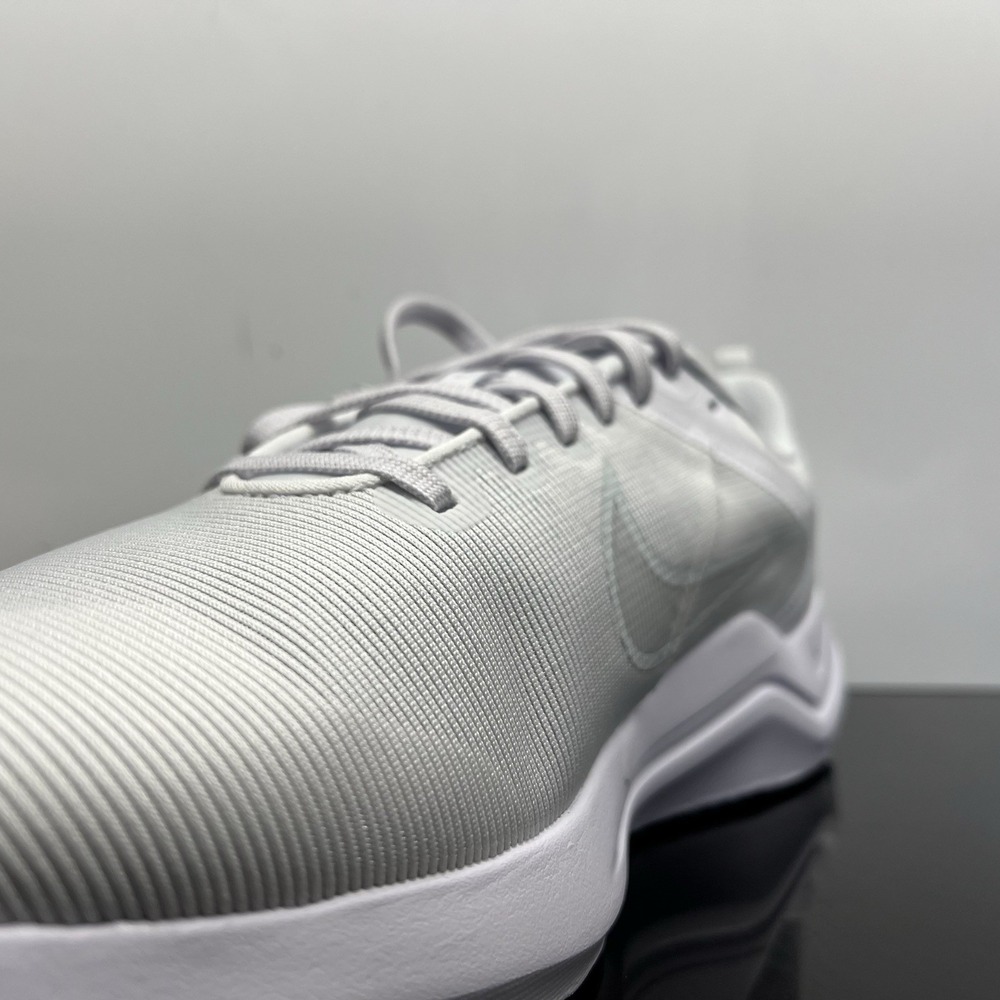 Womens 8.5 - Nike Downshifter 12 Low-Top Trainer Running Shoes White - Picture 11 of 13